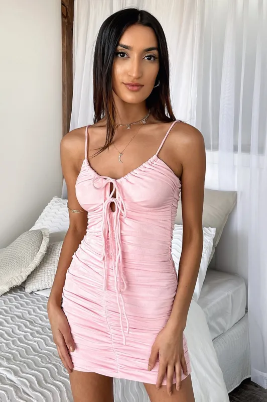 Paula Dress - Pink sold by Thats So Fetch