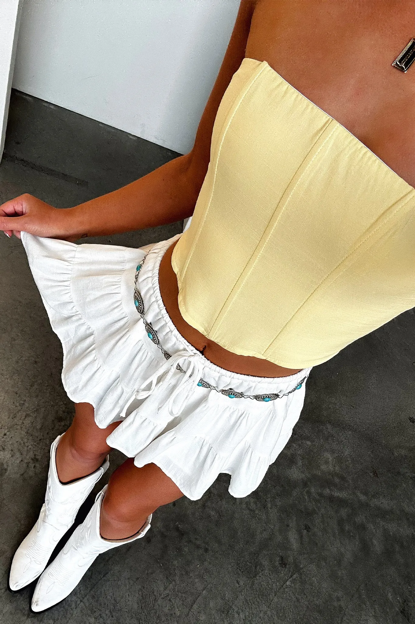 Tullie Skirt - White sold by Thats So Fetch product image thumbnail 2