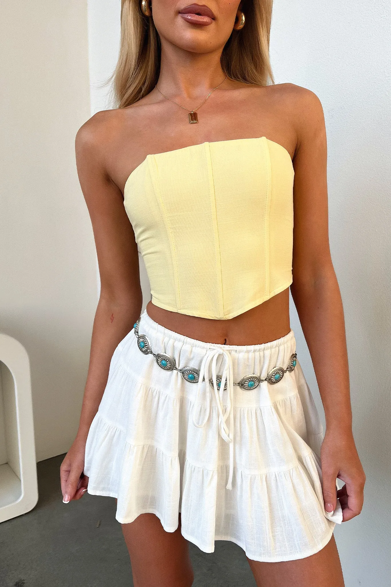 Tullie Skirt - White sold by Thats So Fetch product image thumbnail 3