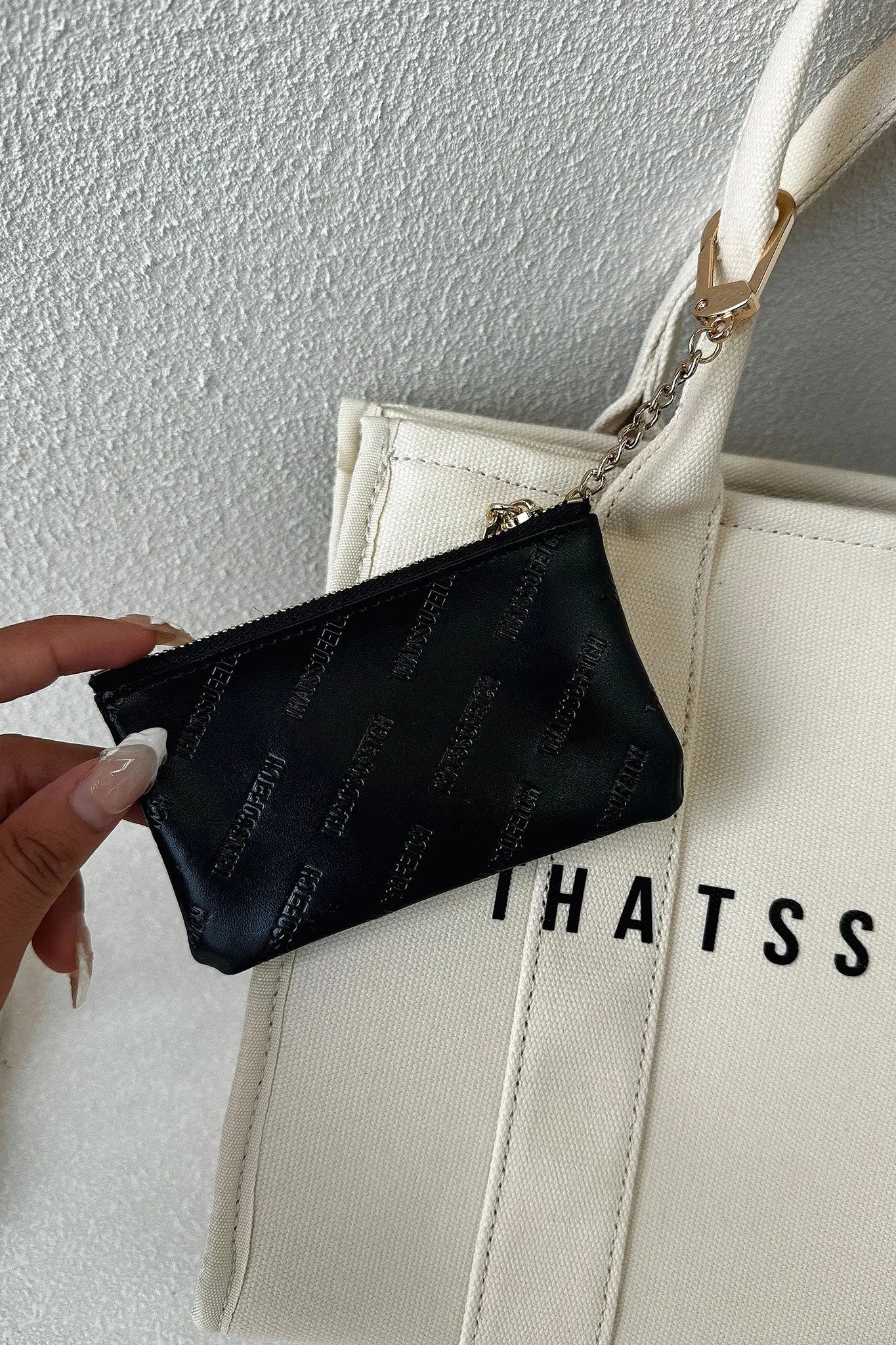 Carter Coin Purse - Black sold by Thats So Fetch product image thumbnail 3