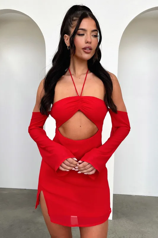 Alyria Dress - Red sold by Thats So Fetch