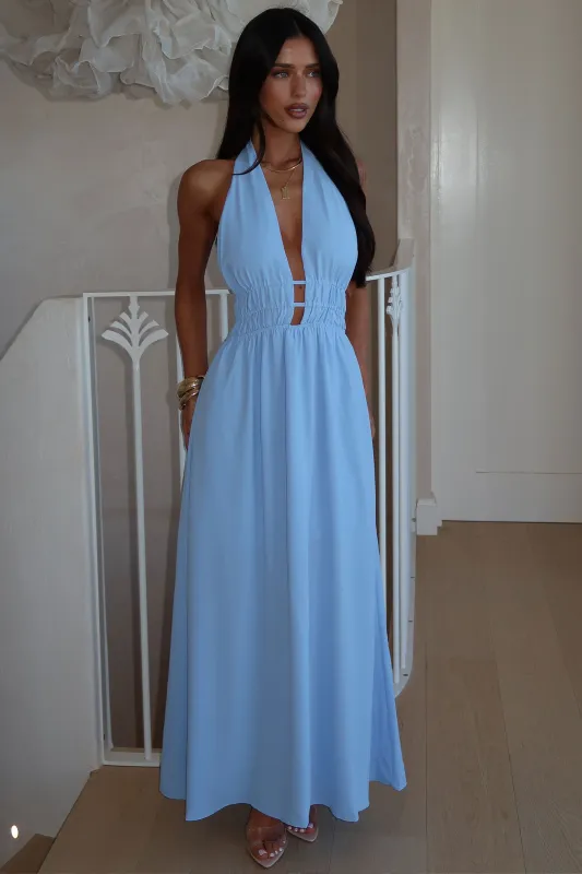 Arien Maxi Dress - Blue sold by Thats So Fetch