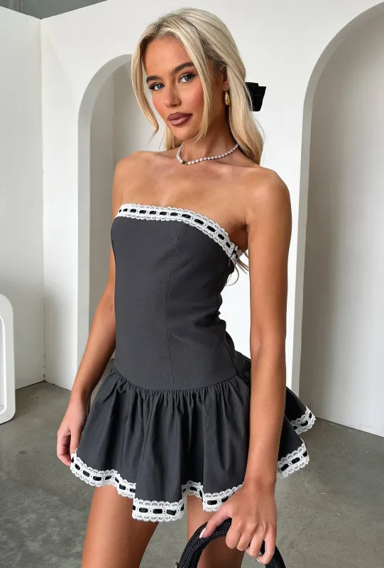 Tansy Dress - Grey sold by Thats So Fetch