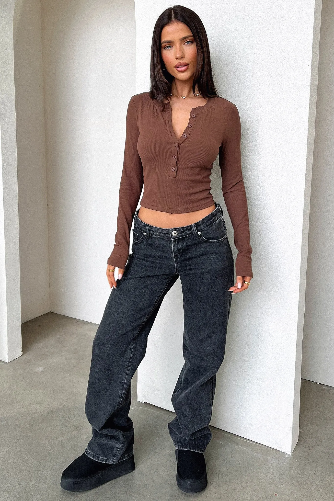 Liliana Top - Brown sold by Thats So Fetch product image thumbnail 4