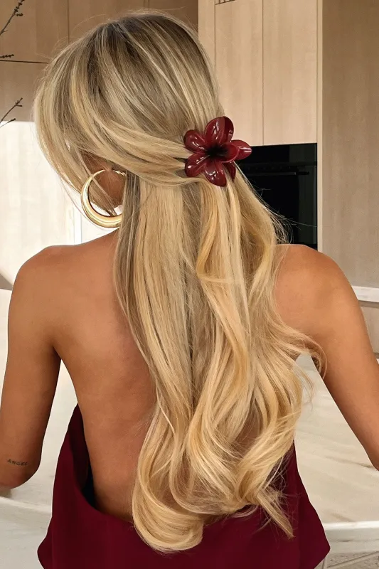 Frangi Claw Clip - Dark Red sold by Thats So Fetch