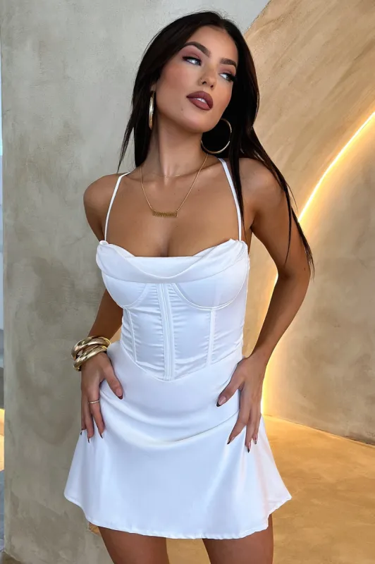 Belle Dress - White sold by Thats So Fetch