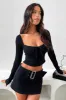 Kaisa Top - Black sold by Thats So Fetch