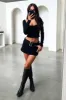 Kaisa Top - Black sold by Thats So Fetch