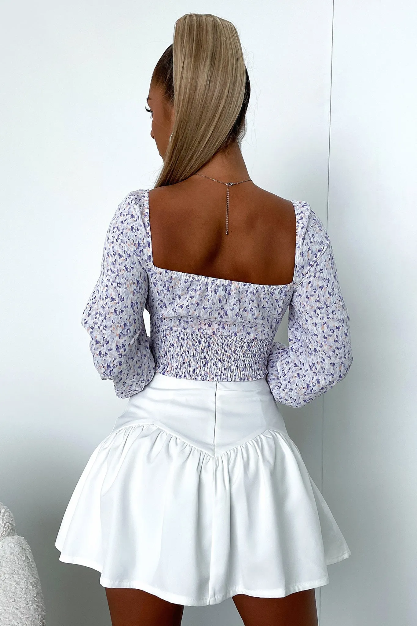Angel Crop - Lilac Pattern sold by Thats So Fetch product image thumbnail 4