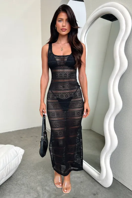 Sterling Maxi Dress - Black sold by Thats So Fetch