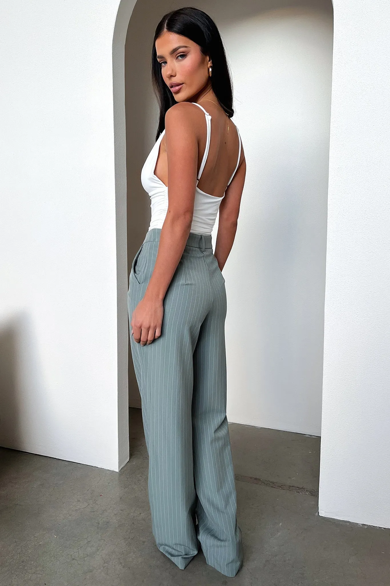 Janae Bodysuit - White sold by Thats So Fetch product image thumbnail 5