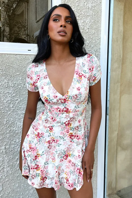 Nirvana Dress - Pink Floral sold by Thats So Fetch