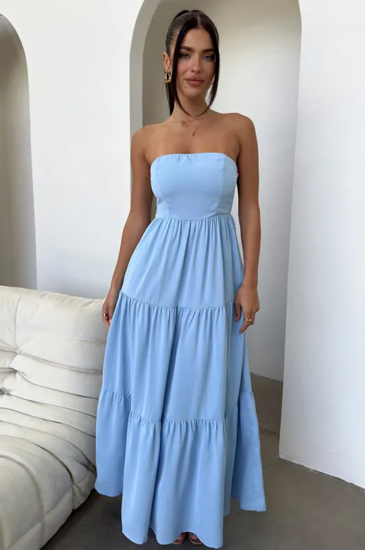 Hailey Maxi Dress - Blue sold by Thats So Fetch