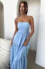 Hailey Maxi Dress - Blue sold by Thats So Fetch