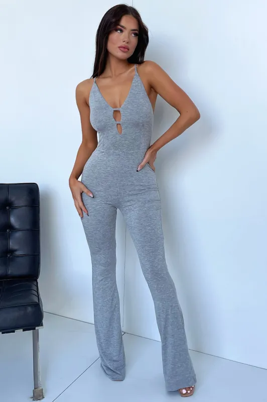Saffron Jumpsuit - Grey sold by Thats So Fetch