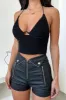Leena crop - Black sold by Thats So Fetch