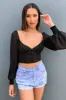 Angel Crop - Black sold by Thats So Fetch