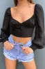 Angel Crop - Black sold by Thats So Fetch