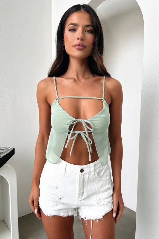 Liotta Top - Sage sold by Thats So Fetch