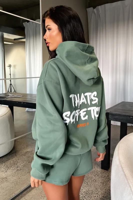 Series 7 Hoodie - Green sold by Thats So Fetch