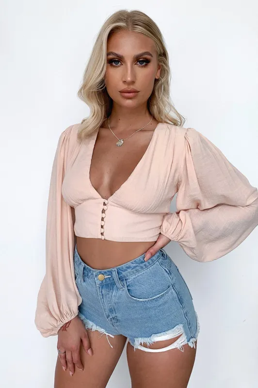 Samie Crop - Nude sold by Thats So Fetch