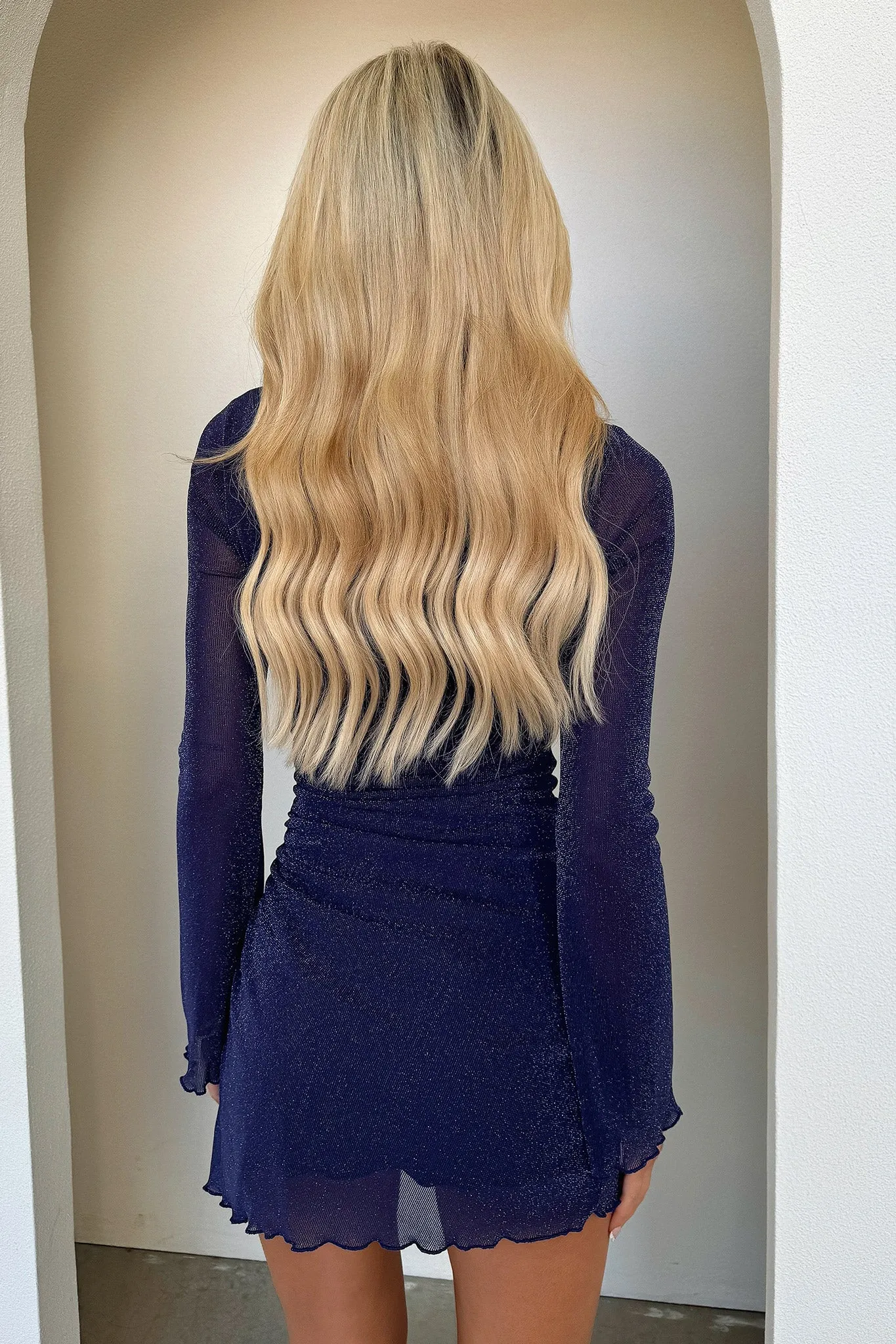 Georgina Dress - Navy sold by Thats So Fetch product image thumbnail 5