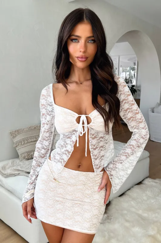 Daytona Top - White sold by Thats So Fetch