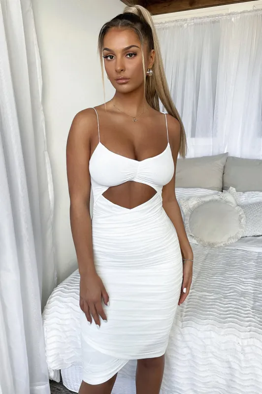 Katrina Dress - White sold by Thats So Fetch