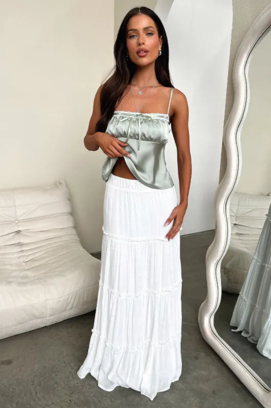 Dash Silky Cami Top - Sage sold by Thats So Fetch