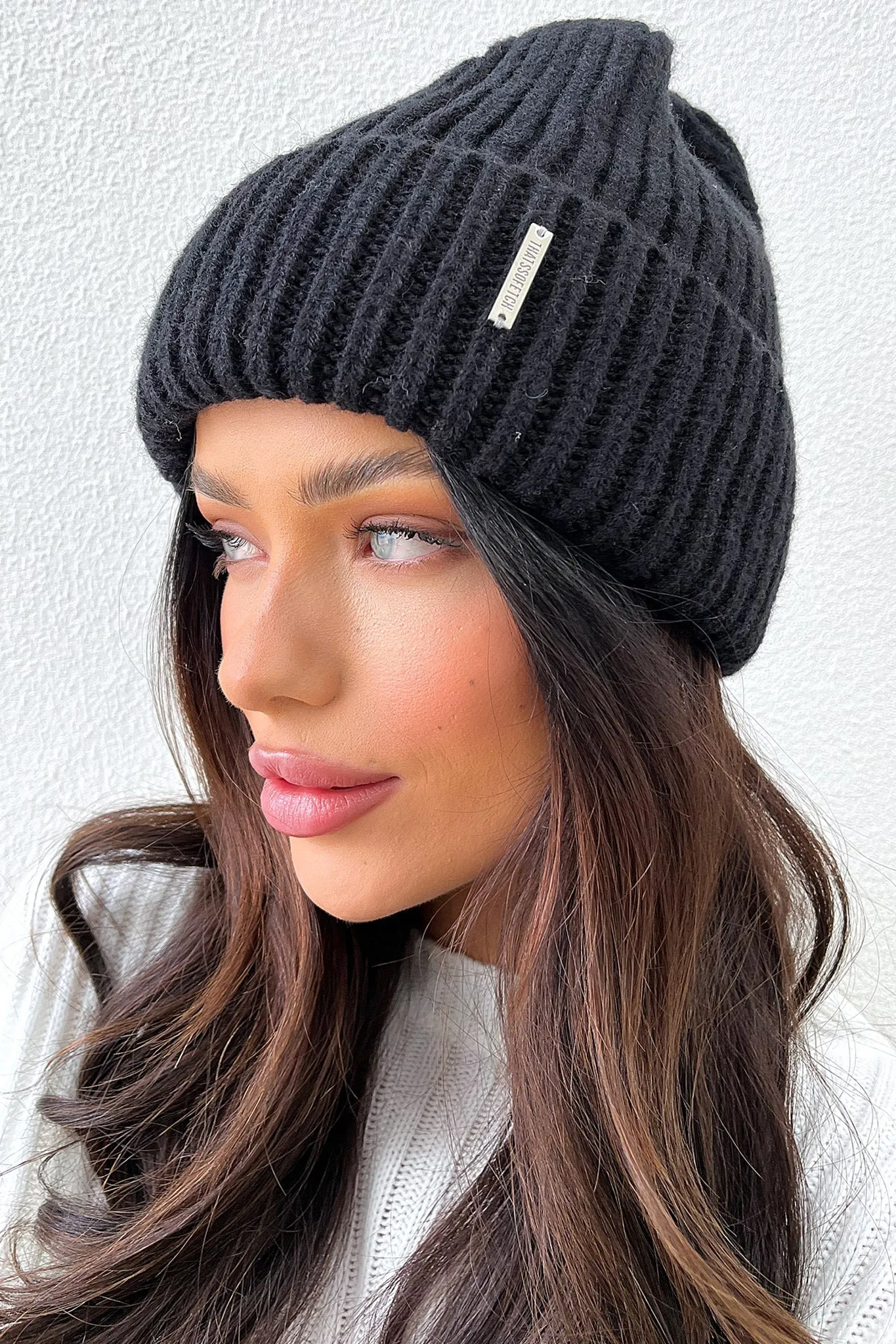 Luna Beanie - Black sold by Thats So Fetch product image thumbnail 3