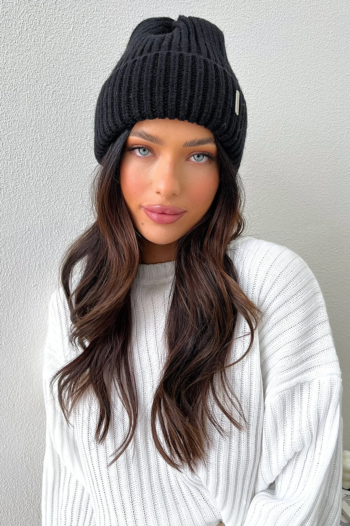 Luna Beanie - Black sold by Thats So Fetch