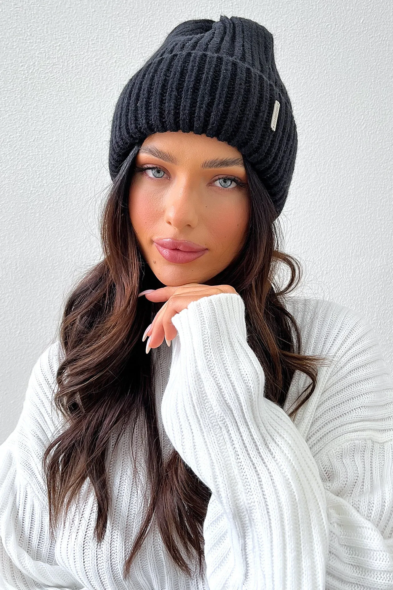 Luna Beanie - Black sold by Thats So Fetch product image thumbnail 2