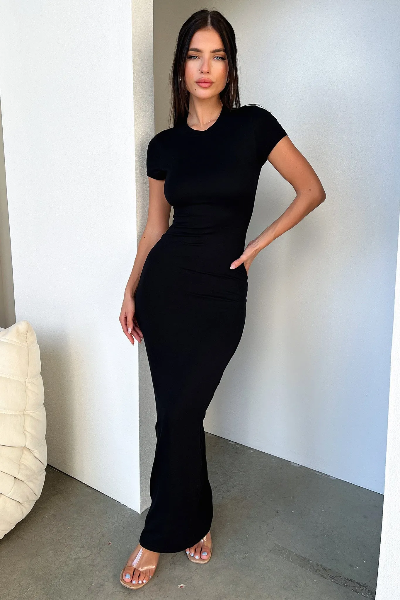 Nessa Maxi Dress - Black sold by Thats So Fetch product image thumbnail 4