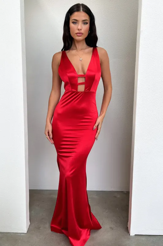 Ashton Dress - Red sold by Thats So Fetch