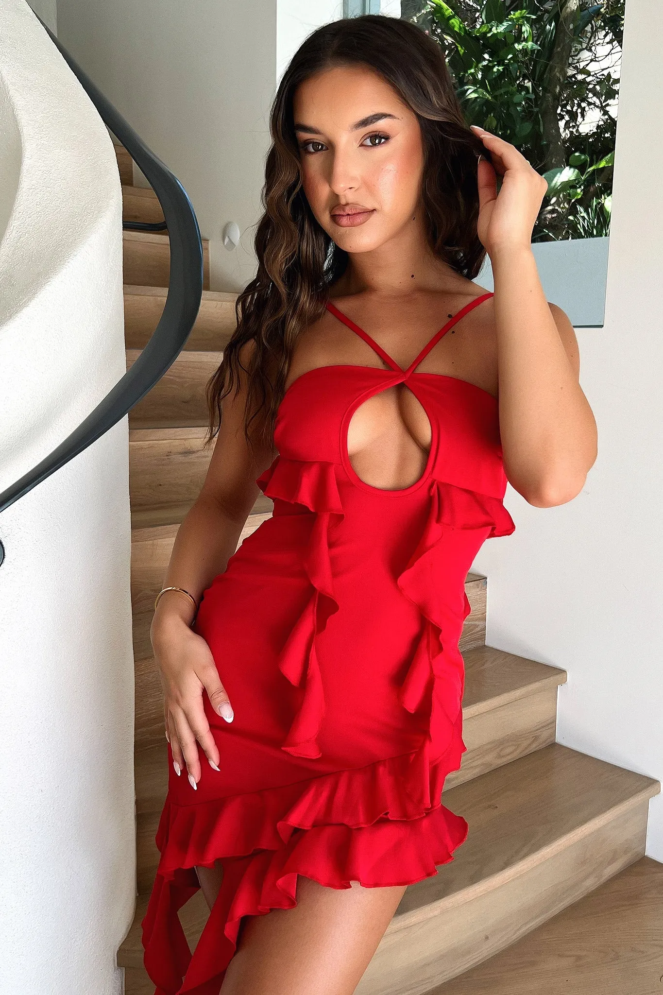 Gabriela Dress - Red sold by Thats So Fetch