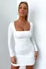 Amora Mini Dress - White sold by Thats So Fetch