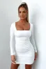 Amora Mini Dress - White sold by Thats So Fetch