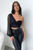 Lulu Crop - Black sold by Thats So Fetch