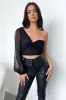 Lulu Crop - Black sold by Thats So Fetch