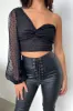 Lulu Crop - Black sold by Thats So Fetch