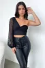 Lulu Crop - Black sold by Thats So Fetch