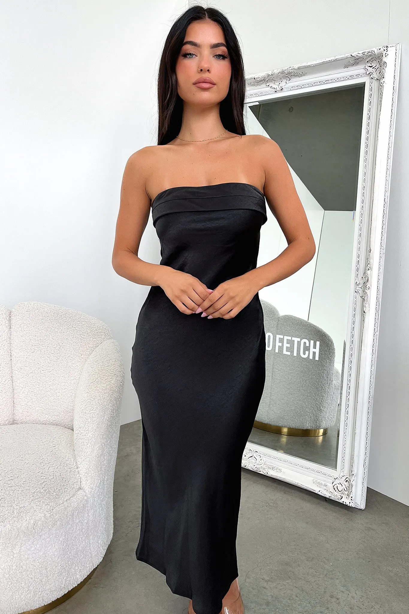 Tiana Maxi Dress - Black sold by Thats So Fetch product image thumbnail 4