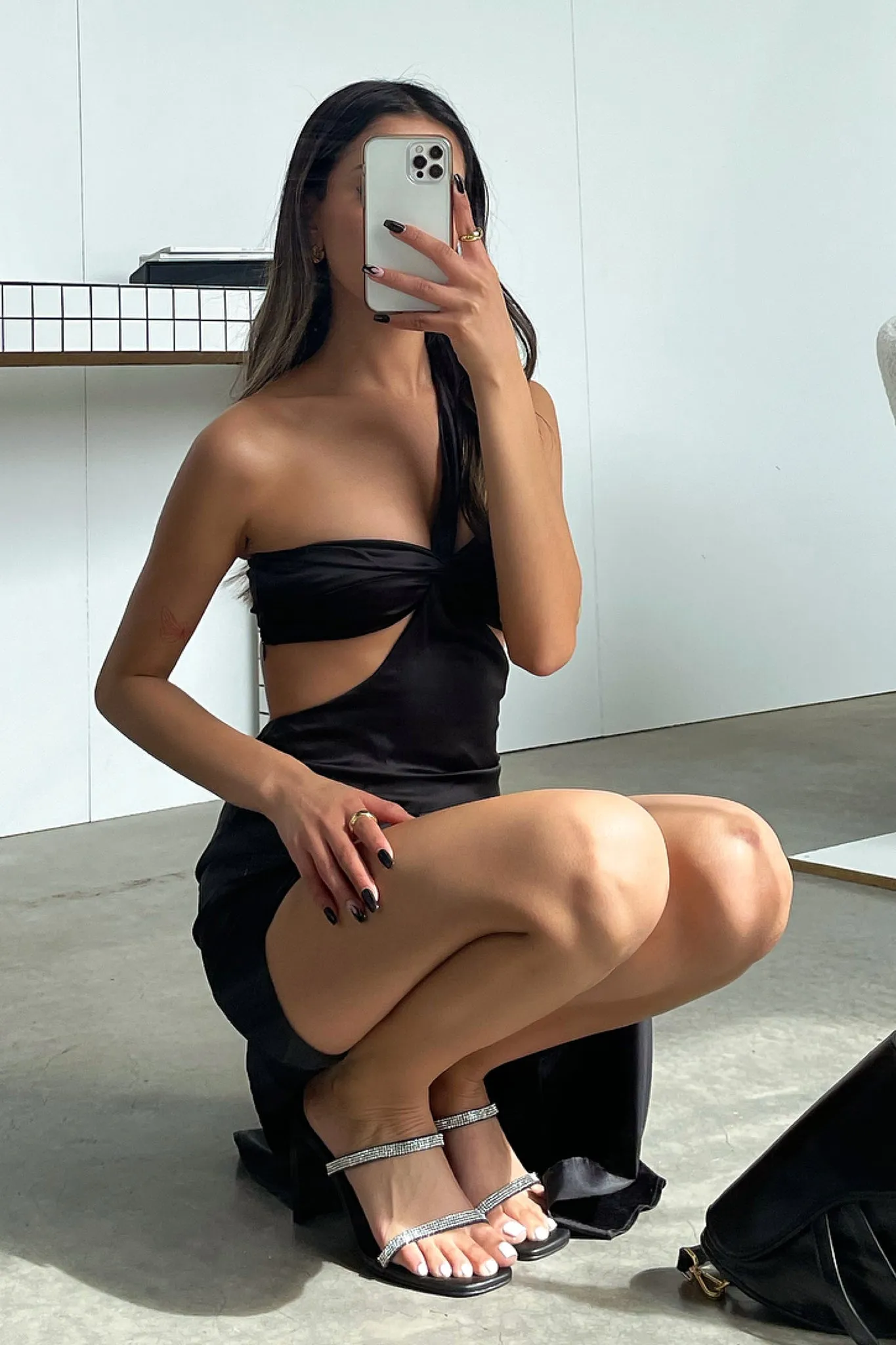 Catia Heels - Black sold by Thats So Fetch product image thumbnail 4