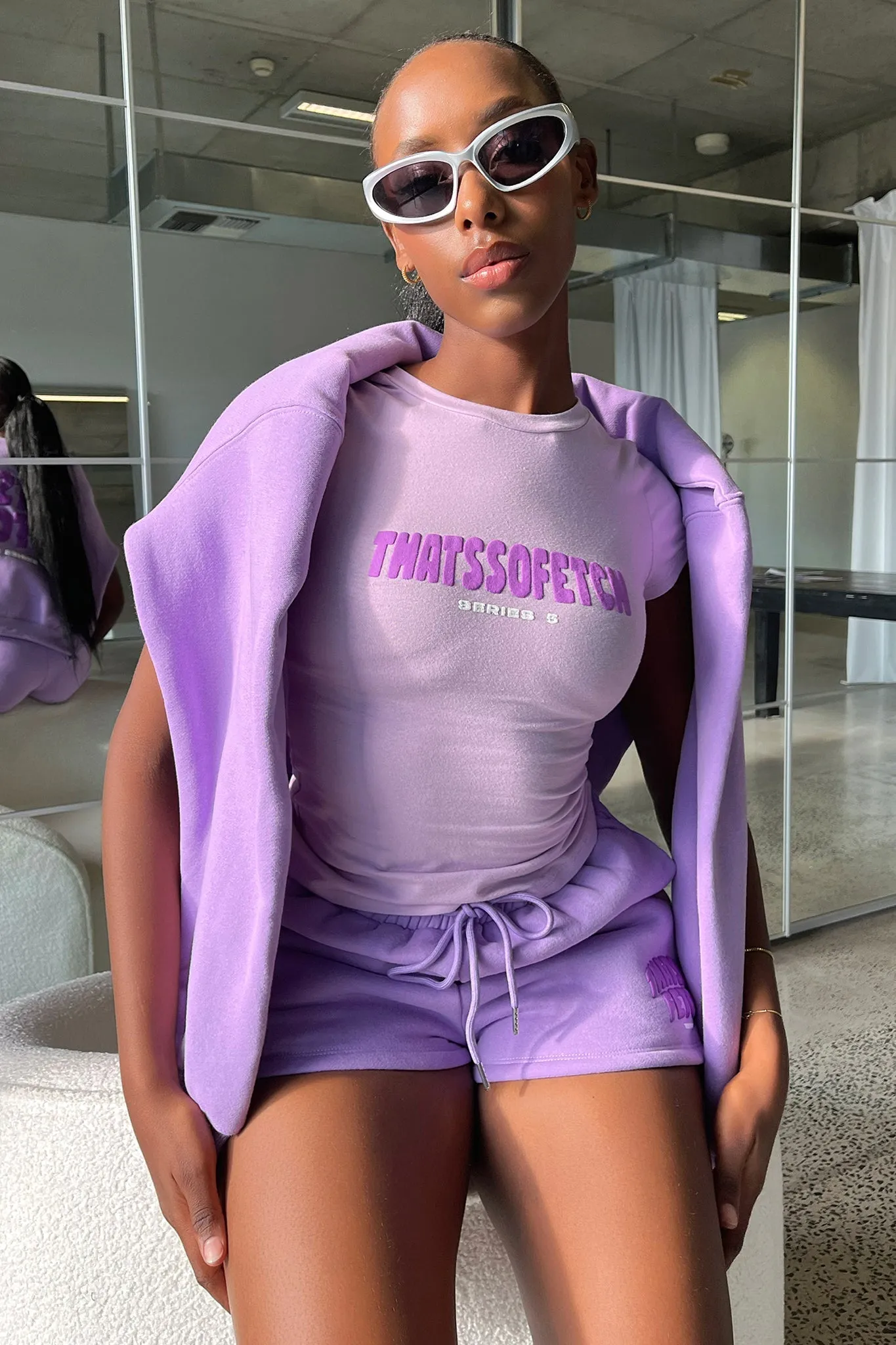 Series 5 Tee - Lilac sold by Thats So Fetch product image thumbnail 5