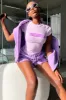 Series 5 Tee - Lilac sold by Thats So Fetch