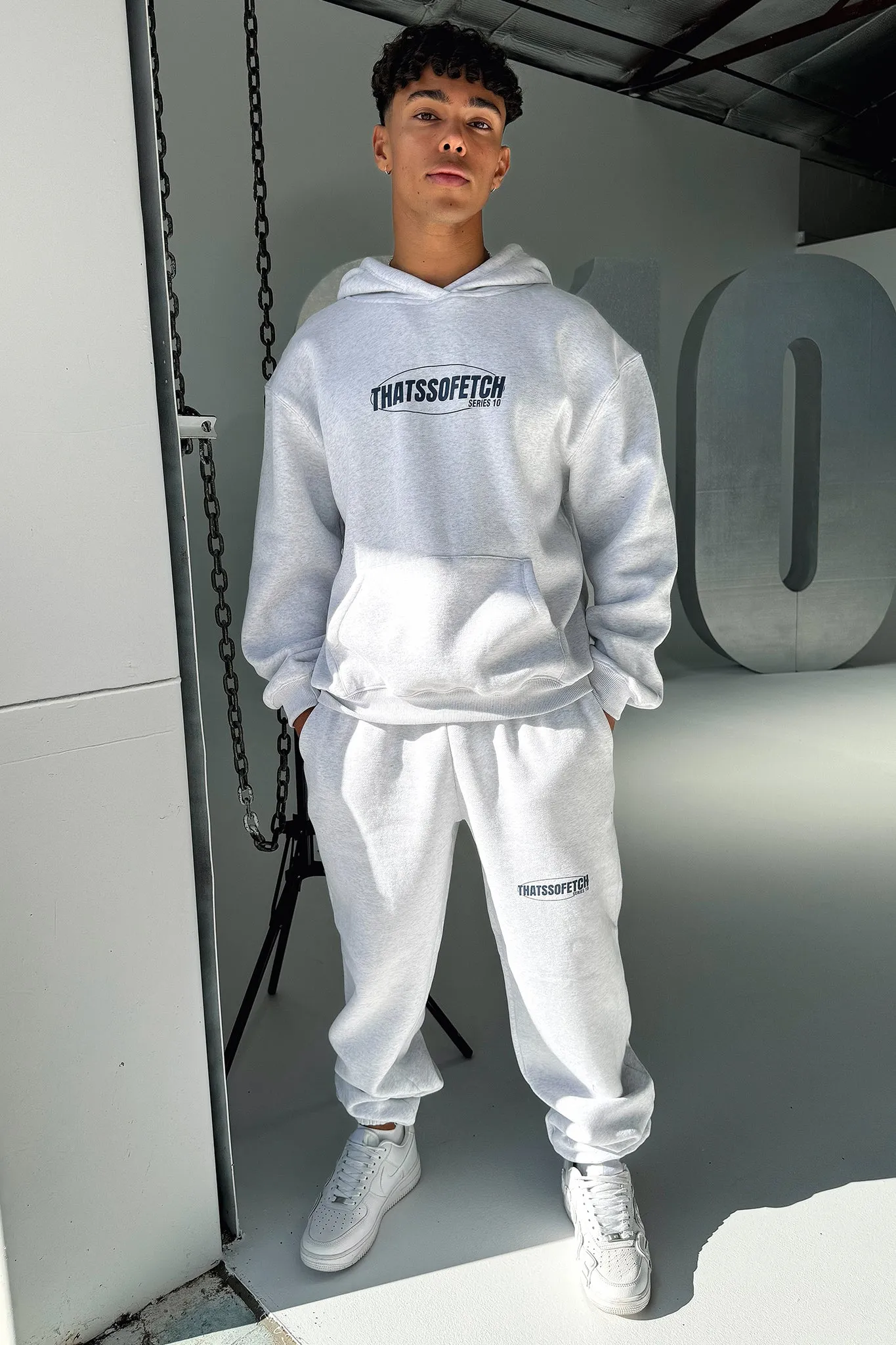 Series 10 Hoodie - Grey sold by Thats So Fetch product image thumbnail 3