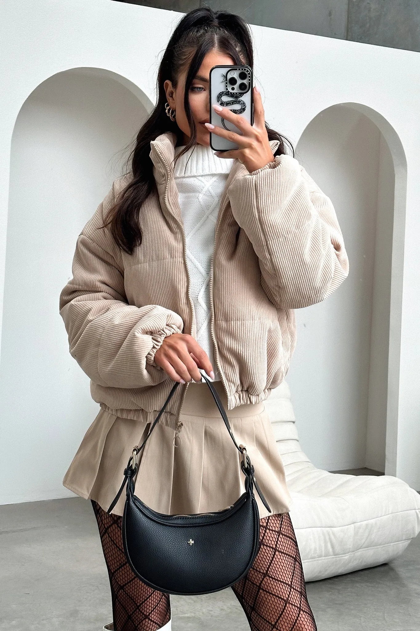 Henry Jacket - Beige sold by Thats So Fetch product image thumbnail 2