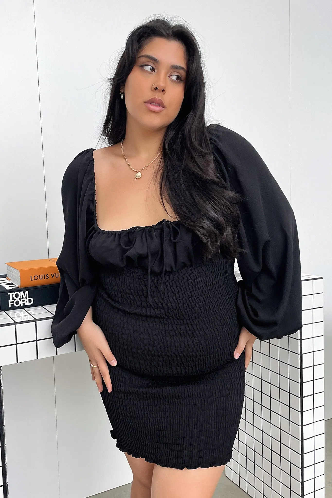 Ella Dress - Black sold by Thats So Fetch