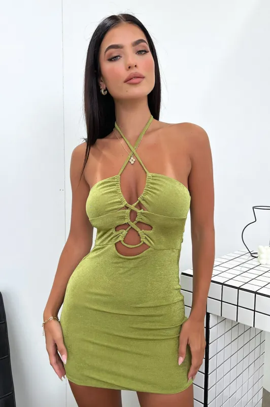 Pia Dress - Green sold by Thats So Fetch
