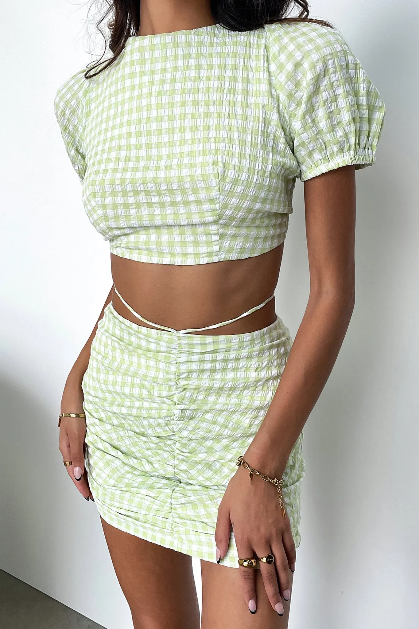 Gabby Crop - Green sold by Thats So Fetch